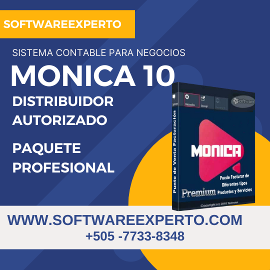 Software Monica11 (Suscripcion Anual)